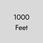 Up to 1000 feet