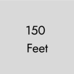 Up to 150 feet