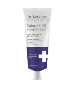 Natural CBD Sleep Cream by Dr. Kharklaan
