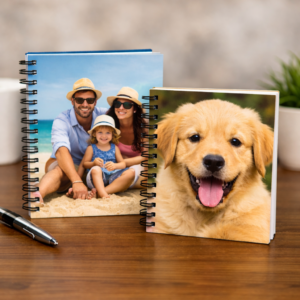 Custom Spiral Notebooks in Framingham MA | Katfam Photo