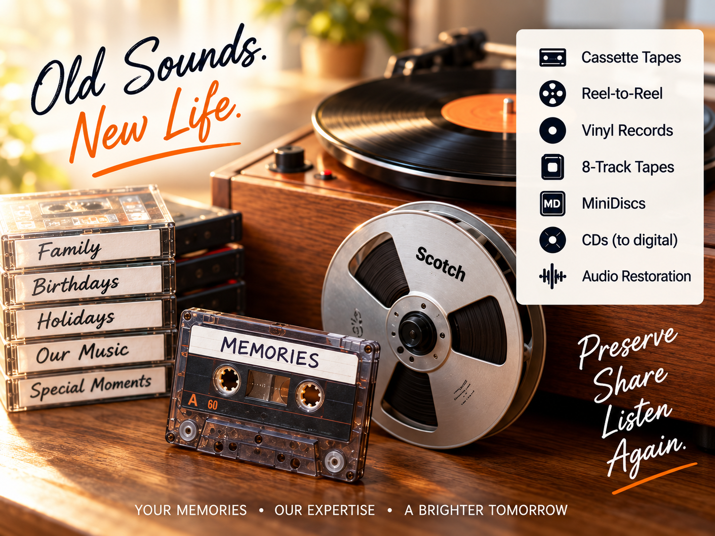 Audio Transfer by KATFAM Photo