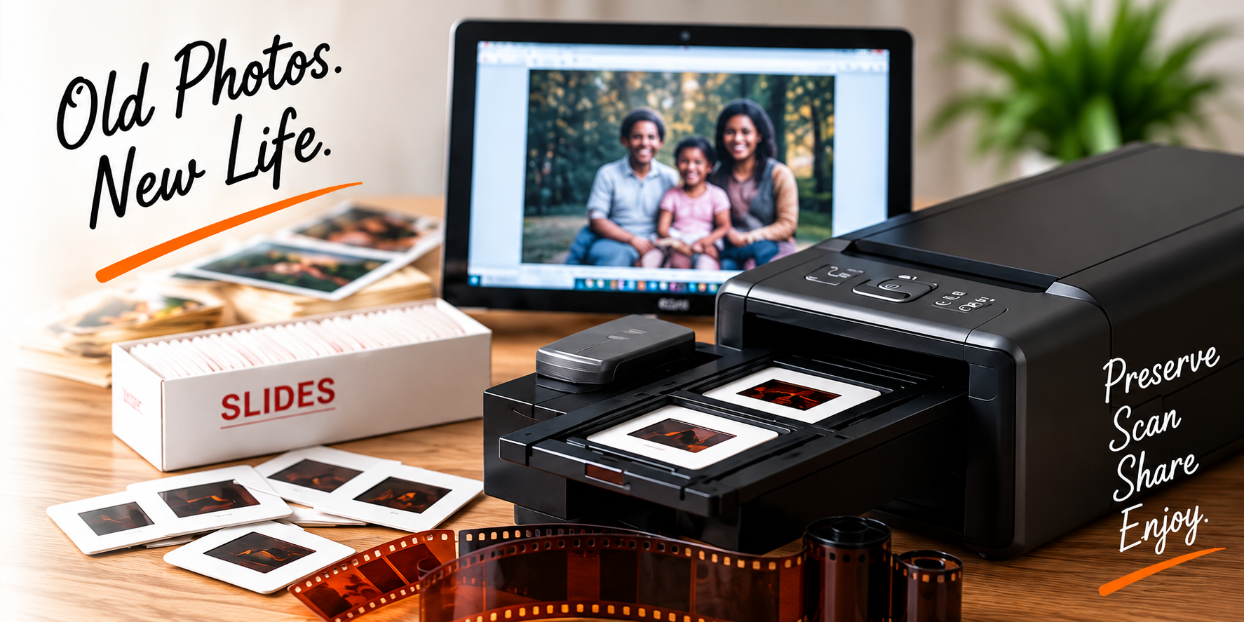 Photo & Slide Scanning by KATFAM Photo